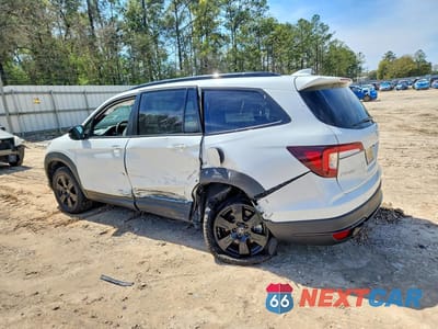 Drugie zdjęcie samochodu z przodu: 2022 HONDA PILOT TRAILSPORT VIN:5FNYF6H80NB057001 - miniatura