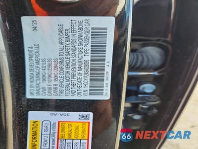 Zdjęcie 12 z 12 samochodu: 2025 HONDA ACCORD LX VIN:1HGCY1F24SA028595 - miniatura