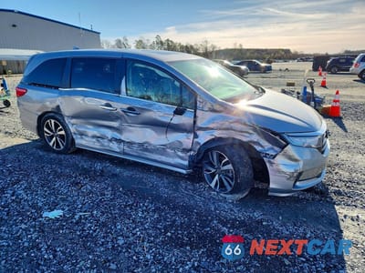 Czwarte zdjęcie samochodu z boku: 2022 HONDA ODYSSEY TOURING VIN:5FNRL6H88NB010439 - miniatura