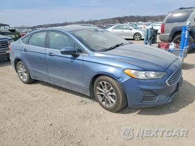 Czwarte zdjęcie samochodu z boku: 2019 FORD FUSION VIN:3FA6P0HD5KR114078 - miniatura