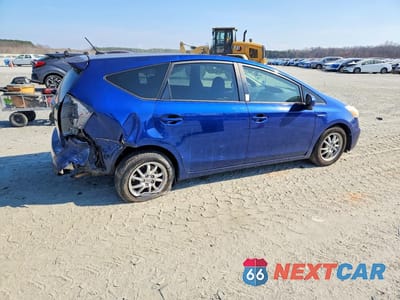 Trzecie zdjęcie samochodu z tyłu: 2013 TOYOTA PRIUS V THREE VIN:JTDZN3EU1D3187372 - miniatura