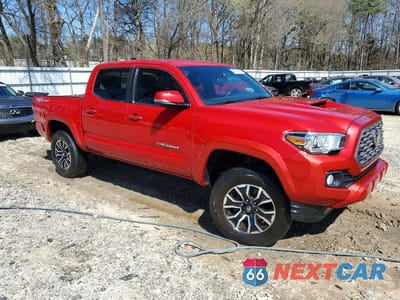 Czwarte zdjęcie samochodu z boku: 2020 TOYOTA TACOMA TRD SPORT VIN:3TMAZ5CNXLM131968 - miniatura
