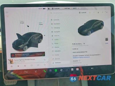 Zdjęcie 9 z 12 samochodu: 2021 TESLA MODEL 3 VIN:5YJ3E1EA7MF927719 - miniatura