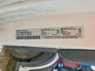 Zdjęcie 13 z 13 samochodu: 2023 RAM PROMASTER 3500 HIGH ROOF DELIVERY VAN VIN:3C6MRVJG5PE576787 - miniatura