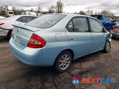 Trzecie zdjęcie samochodu z tyłu: 2002 TOYOTA PRIUS BASE VIN:JT2BK12U020069498 - miniatura