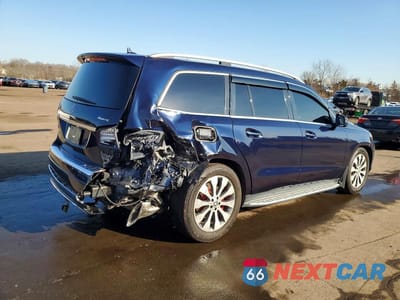 Trzecie zdjęcie samochodu z tyłu: 2018 MERCEDES-BENZ GLS 450 4MATIC VIN:4JGDF6EE6JB071843 - miniatura