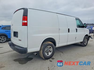 Trzecie zdjęcie samochodu z tyłu: 2023 GMC SAVANA 2500 CARGO UTILITY / SERVICE VAN VIN:1GTW7AFP2P1105479 - miniatura