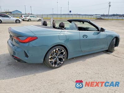 Trzecie zdjęcie samochodu z tyłu: 2025 BMW 430XI VIN:WBA53DB08SCT92306 - miniatura