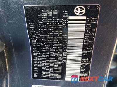 Zdjęcie 12 z 12 samochodu: 2024 TOYOTA COROLLA LE VIN:5YFB4MDE7RP138406 - miniatura