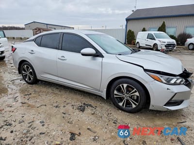 Czwarte zdjęcie samochodu z boku: 2022 NISSAN SENTRA SV VIN:3N1AB8CV8NY234777 - miniatura