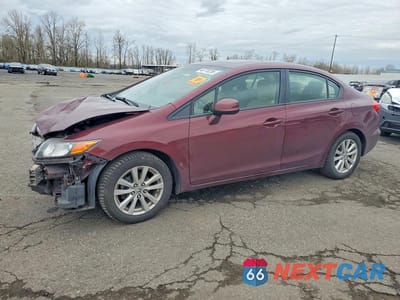 2012 HONDA CIVIC EX JHMFB2F88CS006097 - główne zdjęcie licytacji z USA - miniatura