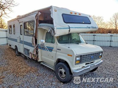 1991 FORD ECONOLINE E350 CUTAWAY VAN 1FDKE30G2MHA88495 - główne zdjęcie licytacji z USA - miniatura