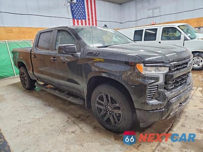 Czwarte zdjęcie samochodu z boku: 2025 CHEVROLET SILVERADO K1500 RST VIN:2GCUKEED2S1190900 - miniatura