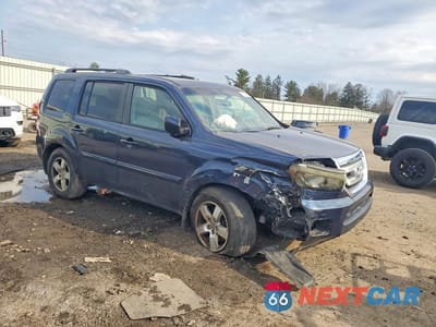 Czwarte zdjęcie samochodu z boku: 2011 HONDA PILOT EXL VIN:5FNYF4H59BB103429 - miniatura