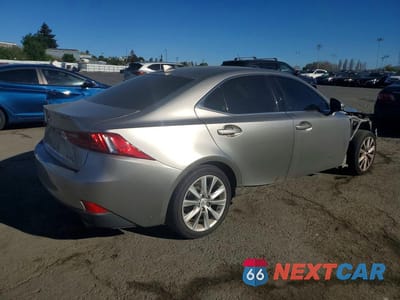 Trzecie zdjęcie samochodu z tyłu: 2014 LEXUS IS 250 BASE VIN:JTHBF1D26E5030928 - miniatura