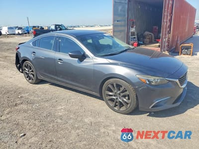 Czwarte zdjęcie samochodu z boku: 2016 MAZDA 6 GRAND TOURING VIN:JM1GJ1W55G1481923 - miniatura