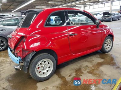 Trzecie zdjęcie samochodu z tyłu: 2014 FIAT 500 SPORT VIN:3C3CFFBR0ET205620 - miniatura