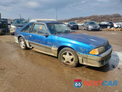 Czwarte zdjęcie samochodu z boku: 1991 FORD MUSTANG VIN:1FACP42E7MF167182 - miniatura