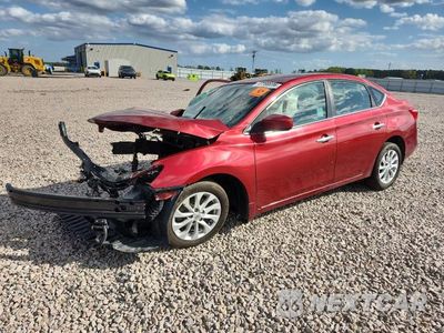 2019 NISSAN SENTRA SV 3N1AB7AP9KY244163 - główne zdjęcie licytacji z USA - miniatura