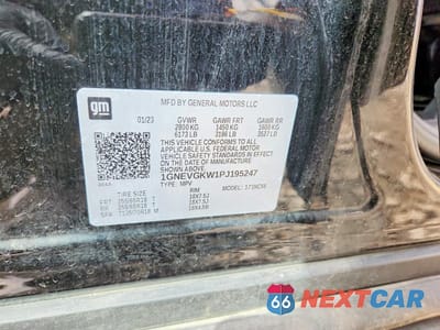 Zdjęcie 13 z 13 samochodu: 2023 CHEVROLET TRAVERSE LT VIN:1GNEVGKW1PJ195247 - miniatura