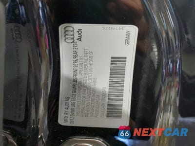 Zdjęcie 13 z 14 samochodu: 2013 AUDI S5 PREMIUM PLUS VIN:WAUCGAFH1DN005340 - miniatura