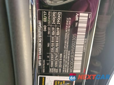 Zdjęcie 13 z 13 samochodu: 2017 MERCEDES-BENZ GLC 300 VIN:WDC0G4JB3HV002305 - miniatura