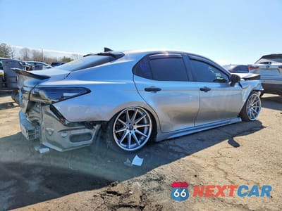 Trzecie zdjęcie samochodu z tyłu: 2022 TOYOTA CAMRY SE NIGHTSHADE VIN:4T1G11AK2NU035653 - miniatura