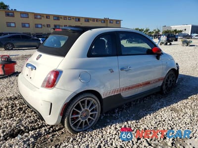 Trzecie zdjęcie samochodu z tyłu: 2015 FIAT 500 ABARTH VIN:3C3CFFJH8FT509272 - miniatura