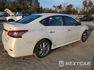 Trzecie zdjęcie samochodu z tyłu: 2013 NISSAN SENTRA S VIN:3N1AB7AP0DL658660 - miniatura