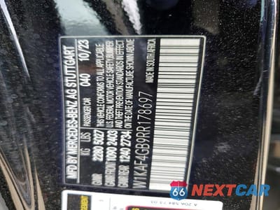 Zdjęcie 12 z 12 samochodu: 2024 MERCEDES-BENZ C 300 VIN:W1KAF4GB9RR178697 - miniatura
