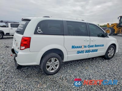 Trzecie zdjęcie samochodu z tyłu: 2018 DODGE GRAND CARAVAN SXT VIN:2C4RDGCG8JR239851 - miniatura