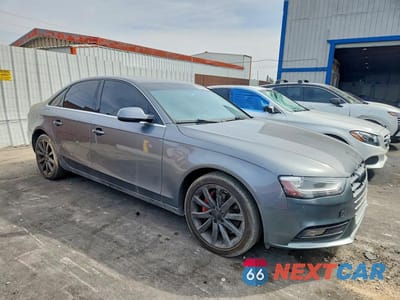 Czwarte zdjęcie samochodu z boku: 2013 AUDI A4 PREMIUM PLUS VIN:WAUEFAFL1DA170747 - miniatura