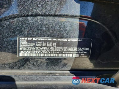 Zdjęcie 12 z 12 samochodu: 2023 BMW 330XI VIN:3MW89FF0XP8D12441 - miniatura