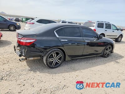 Trzecie zdjęcie samochodu z tyłu: 2017 HONDA ACCORD SPORT SPECIAL EDITION VIN:1HGCR2F19HA057805 - miniatura