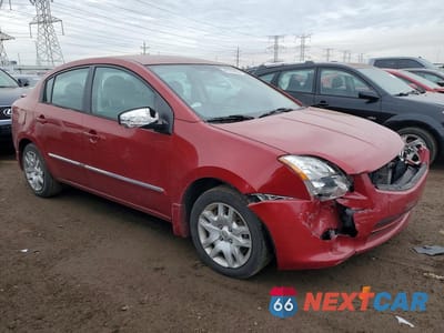Czwarte zdjęcie samochodu z boku: 2012 NISSAN SENTRA 2.0 VIN:3N1AB6AP8CL741052 - miniatura