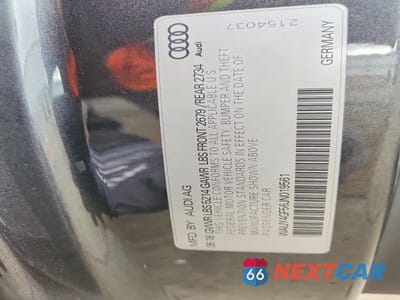 Zdjęcie 12 z 12 samochodu: 2018 AUDI S5 PREMIUM PLUS VIN:WAUY4GF56JN019561 - miniatura