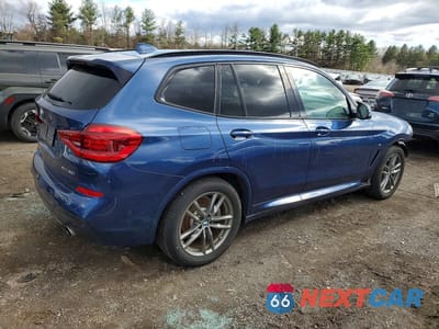 Trzecie zdjęcie samochodu z tyłu: 2019 BMW X3 XDRIVE30I VIN:5UXTR9C56KLD98686 - miniatura