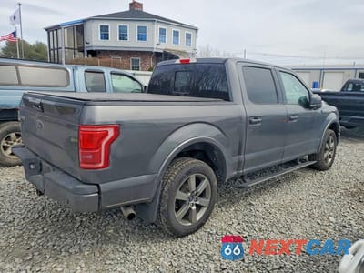 Trzecie zdjęcie samochodu z tyłu: 2015 FORD F150 SUPERCREW VIN:1FTEW1EG8FFA43622 - miniatura