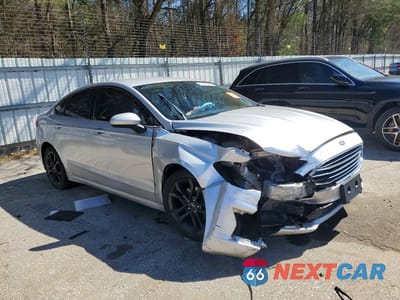 Czwarte zdjęcie samochodu z boku: 2019 FORD FUSION SE VIN:3FA6P0HD6KR229790 - miniatura