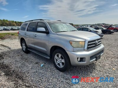 Czwarte zdjęcie samochodu z boku: 2008 TOYOTA SEQUOIA SR5 VIN:5TDBY64A68S006417 - miniatura