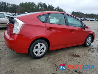 Trzecie zdjęcie samochodu z tyłu: 2011 TOYOTA PRIUS THREE VIN:JTDKN3DU9B0299371 - miniatura