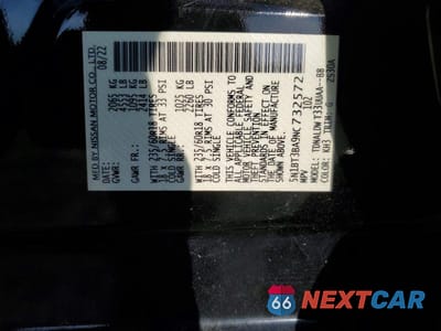 Zdjęcie 13 z 13 samochodu: 2022 NISSAN ROGUE SV VIN:5N1BT3BA9NC732572 - miniatura