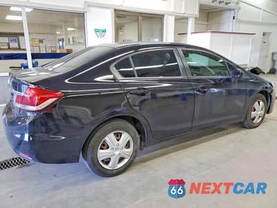 Trzecie zdjęcie samochodu z tyłu: 2015 HONDA CIVIC LX VIN:19XFB2F5XFE701129 - miniatura