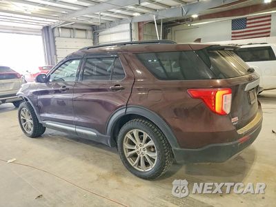 Drugie zdjęcie samochodu z przodu: 2020 FORD EXPLORER XLT VIN:1FMSK8DH7LGA70216 - miniatura