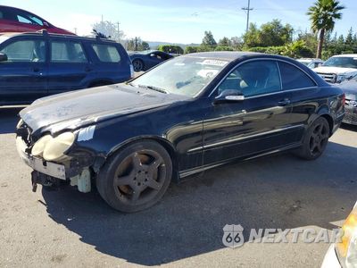 2007 MERCEDES-BENZ CLK 550 WDBTJ72HX7F209841 - główne zdjęcie licytacji z USA - miniatura