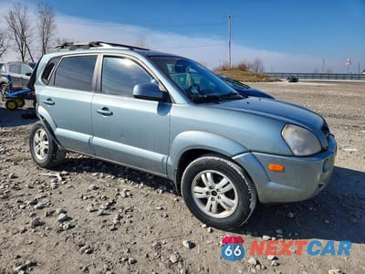Czwarte zdjęcie samochodu z boku: 2007 HYUNDAI TUCSON SE VIN:KM8JN72D97U538774 - miniatura