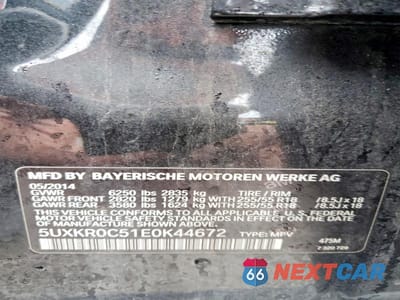 Zdjęcie 13 z 13 samochodu: 2014 BMW X5 VIN:5UXKR0C51E0K44672 - miniatura