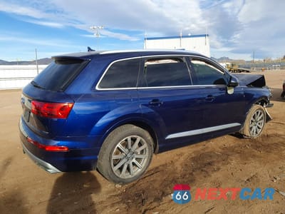 Trzecie zdjęcie samochodu z tyłu: 2019 AUDI Q7 PREMIUM PLUS VIN:WA1LAAF78KD028669 - miniatura