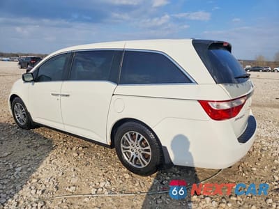 Drugie zdjęcie samochodu z przodu: 2013 HONDA ODYSSEY EXL VIN:5FNRL5H62DB019693 - miniatura