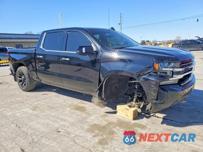 Czwarte zdjęcie samochodu z boku: 2019 CHEVROLET SILVERADO K1500 HIGH COUNTRY VIN:1GCUYHED7KZ156457 - miniatura